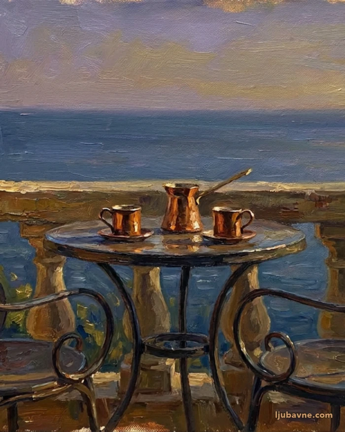 Ulje — dvije šolje kafe